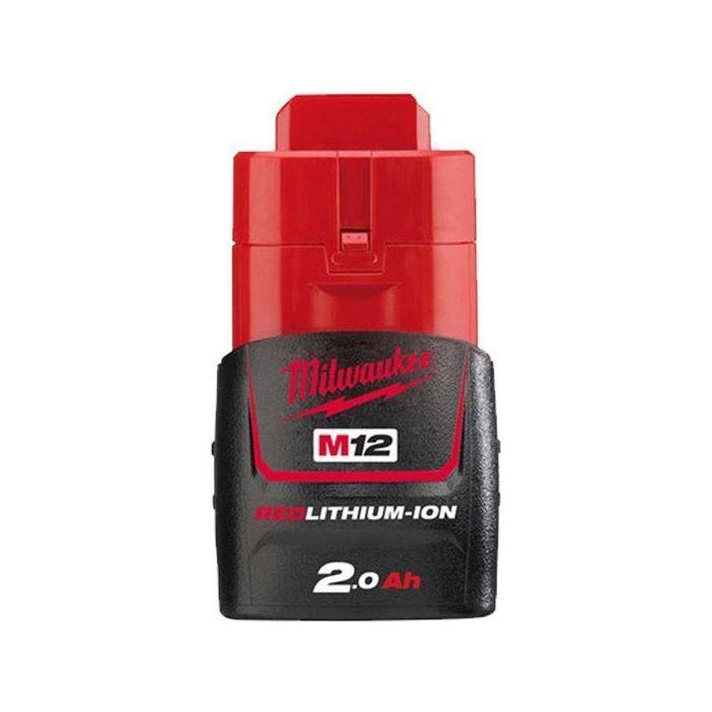 Milwaukee M12B2 Red Li-Ion Battery - Goldpeak Tools PH Milwaukee Milwaukee M12B2 Red Li-Ion Battery - Goldpeak Tools PH Milwaukee